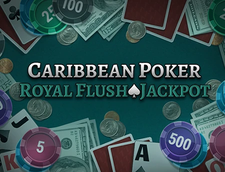 Caribbean Poker Royal Flush Jackpot